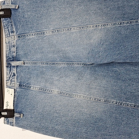 Maurices NEW Edgely Flare Front Seam & Slit Western Retro High Rise Jean Size 12 - Picture 9 of 13